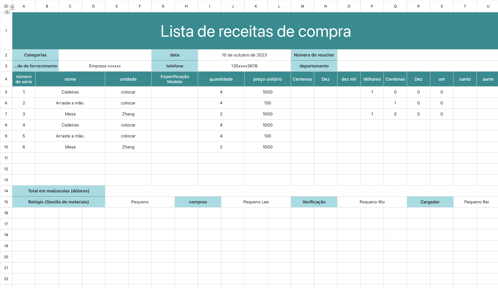 Lista de receitas de compras1